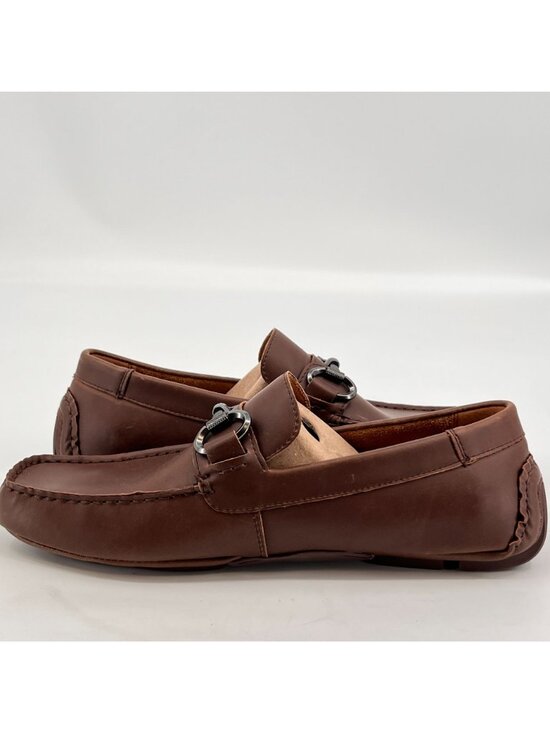Kenneth Cole Reaction Lyon Bit Driver Size 8 M Espresso Slip-On Loafer Shoe main image 8